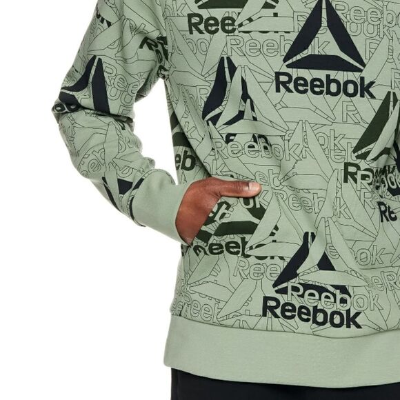 Reebok Hoodie Green and Black Sizes XL and 2XL - Picture 5 of 6